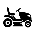 ride on lawn mower icon